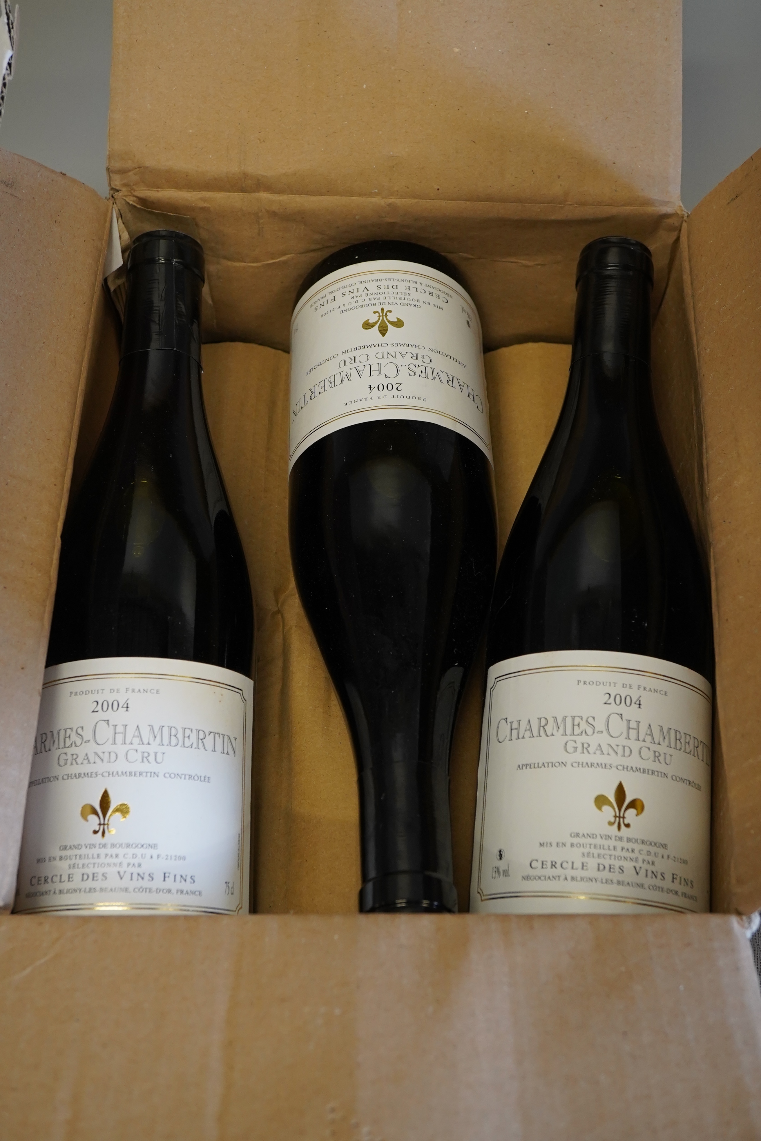 Cercle des Vins Fins, Charmes-Chambertin Grand Cru, 2004